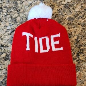 Alabama Beanie with White Pom‎ Pom